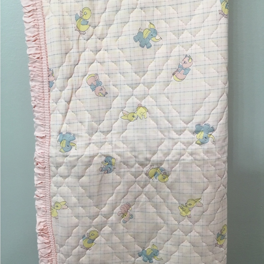 Vintage Quiltex baby quilt